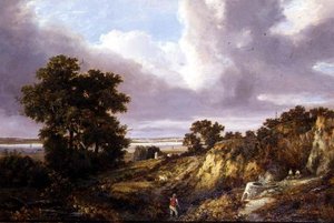 Fornace di calce vicino a Gravesend da George Vincent