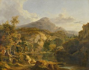 Veduta delle Highlands, 1827 da George Vincent