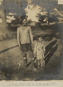 On. Sig. Growing Horn e figlio. (Indiano Sac e Fox) Capo consigliere per Sac e Fox Indian, Oklahoma, nel 1873 da George W. Ingalls