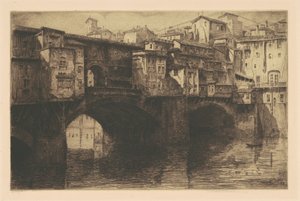 Ponte Vecchio, Firenze da George Walter Chandler