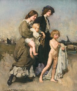 Il gruppo delle vacanze (I bagnanti)