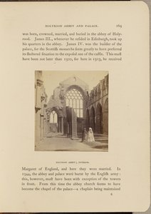 Abbazia di Holyrood; Interno da George Washington Wilson