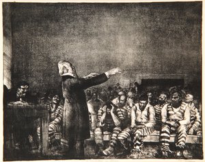 Benedizione in Georgia, 1916 da George Wesley Bellows