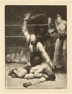 Contati, seconda pietra, 1921 da George Wesley Bellows
