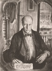 Autoritratto di George Wesley Bellows da George Wesley Bellows