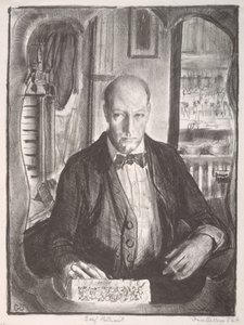 Autoritratto di George Wesley Bellows da George Wesley Bellows