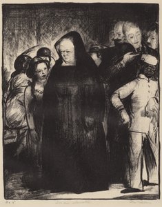 In un ascensore, 1916