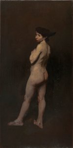 Nudo, Miss Bentham, New York, 1906