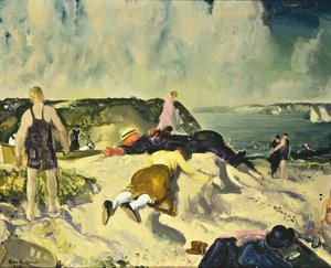 La spiaggia, Newport, c.1919