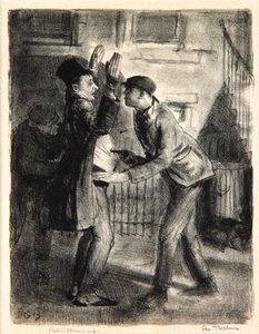 La rapina, 1921 da George Wesley Bellows