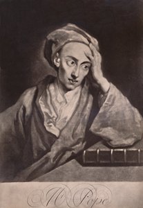 Alexander Pope, poeta e satirico inglese, c. 1732 da George White