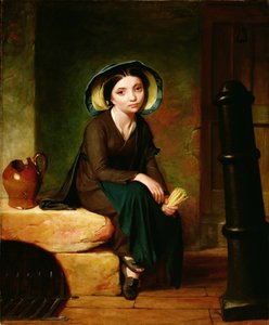 La ragazza dei fiammiferi, 1834 da George Whiting Flagg