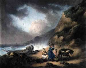 Pescatori, inciso da James Ward, pub. da J.R. Smith, 1793