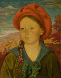 Ritratto di una giovane ragazza (Olivia Cauldwell), 1920
