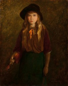Il giovane violinista da George de Forest Brush or Brusch