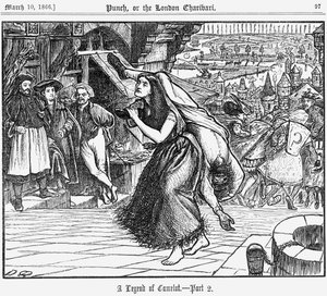 Una leggenda di Camelot - Parte 2, 1866 da George du Maurier