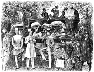 Un ricordo del campo da cricket di Lord Eton vs Harrow, 1878 1891