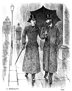 Una specialità, 1882 da George du Maurier