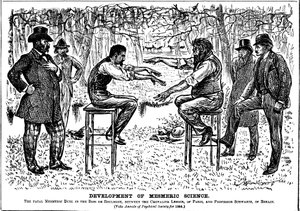 Sviluppo della scienza mesmerica, 1883