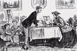 Nel 1865 Elizabeth Garrett Anderson fu autorizzata a praticare la medicina come prima donna medico da George du Maurier