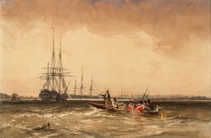 Sul Medway (Marines che vanno verso l
