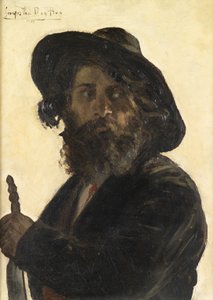 Un attore itinerante, 1879 da George van den Bos