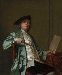 Ritratto di Cornelis Ploos van Amstel, c.1758 da George van der Mijn