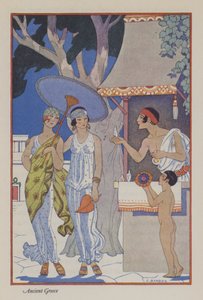 Il romanticismo del profumo: Antica Grecia da Georges (after) Barbier