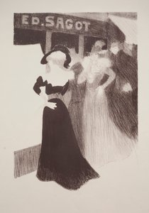 Galleria di Sagot, 1898 da Georges Alfred Bottini