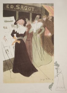 Galleria di Sagot, 1898 da Georges Alfred Bottini