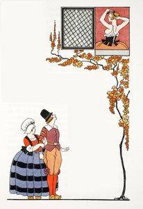 Ammirazione da lontano da Georges Barbier