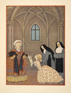Cecile tornata al convento, illustrazione da 