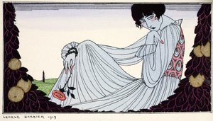 Contemplazione da Georges Barbier