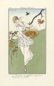 Abito da giorno da Costumes Parisiens, pub. 1914