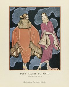 Deux Heurs du Matin, pub. 1923 da Georges Barbier