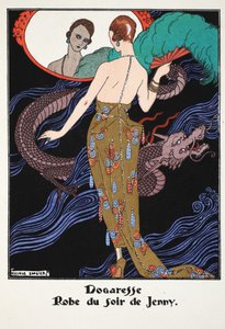 Dogaresse - Abito da sera di Jenny da Georges Barbier