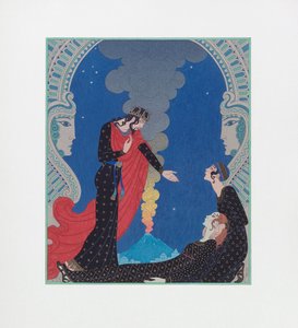Empedocle, Dio supposto da Georges Barbier
