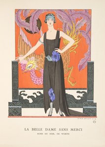 La Belle Dame Sans Merci, da una collezione di tavole di moda
