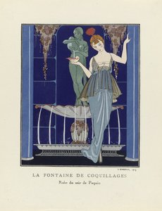 La Fontaine de Coquillages da Georges Barbier