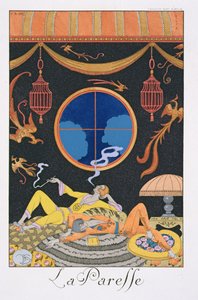 La pigrizia da Georges Barbier