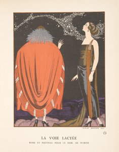 La Via Lattea, da una Collezione di Tavole di Moda da Georges Barbier