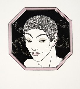 Le Tombeau des Naiades, illustrazione da Les Chansons de Bilitis, di Pierre Louys, pub. 1922