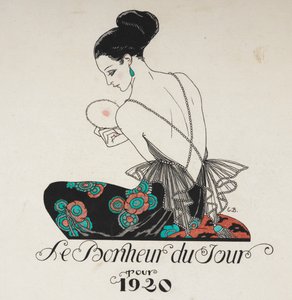 La felicità del giorno. Una donna che indossa un vestito floreale