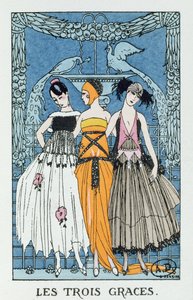 Le tre Grazie da Georges Barbier