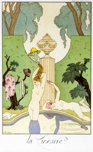 Amore del lusso da Georges Barbier