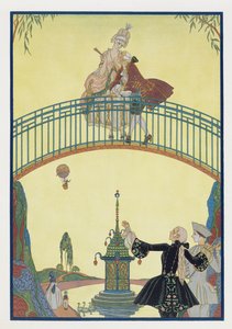 Amore sul ponte, illustrazione per 