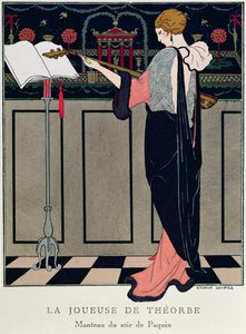 Abbigliamento da sera estivo da Art Gout Beaute da Georges Barbier