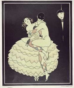 Tamara Karsavina (1885-1978) come Colombina e Vaslav Nijinsky (1890-1950) come Arlecchino in 