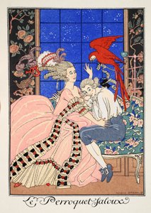 Il Pappagallo Geloso da Georges Barbier