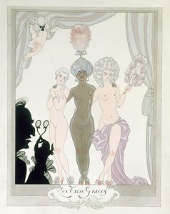 Le tre Grazie da Georges Barbier